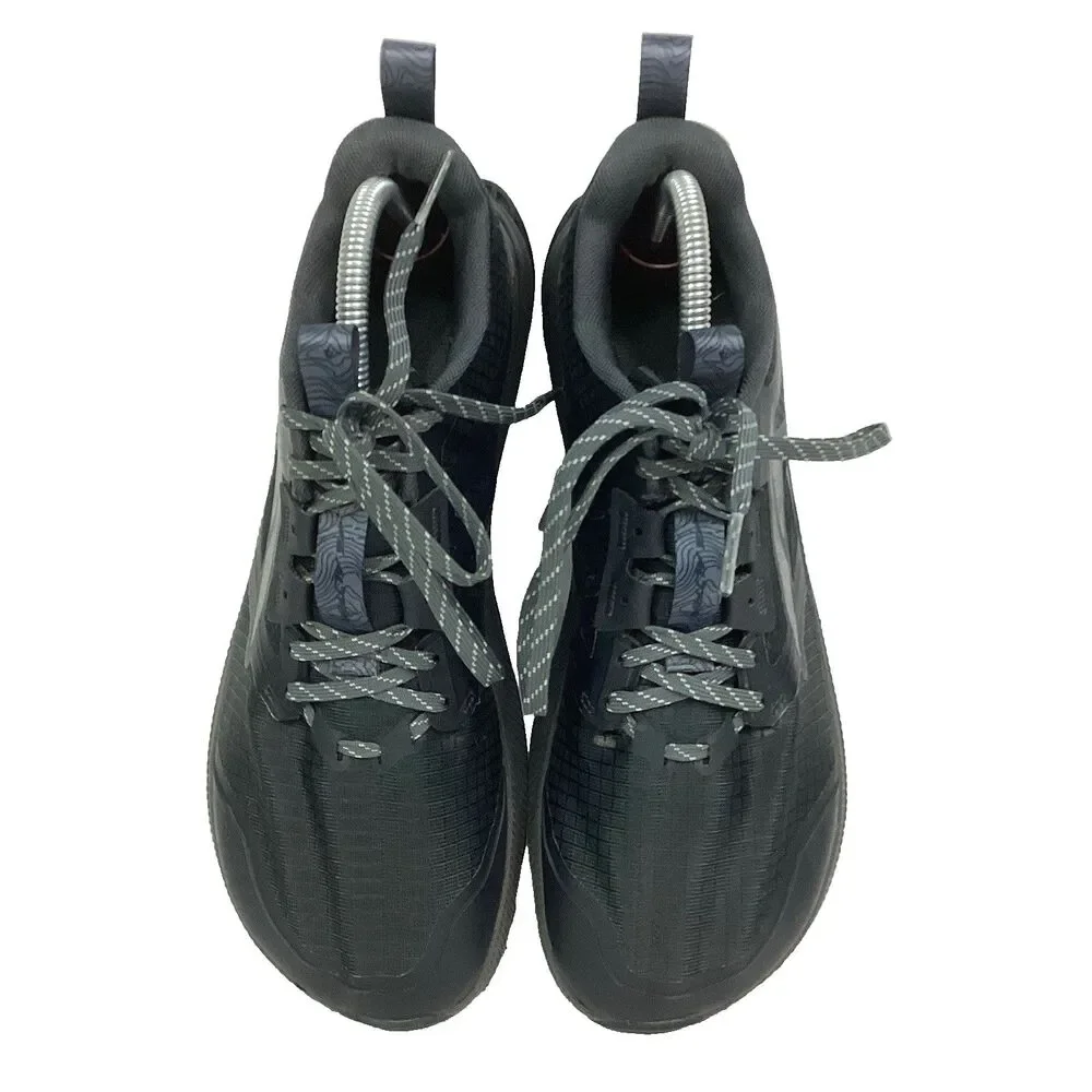 Altra Lone Peak 8 Men Sz 9 Black Zero Drop Wide Hiking/Outdoor/Trail AL0A85NC020